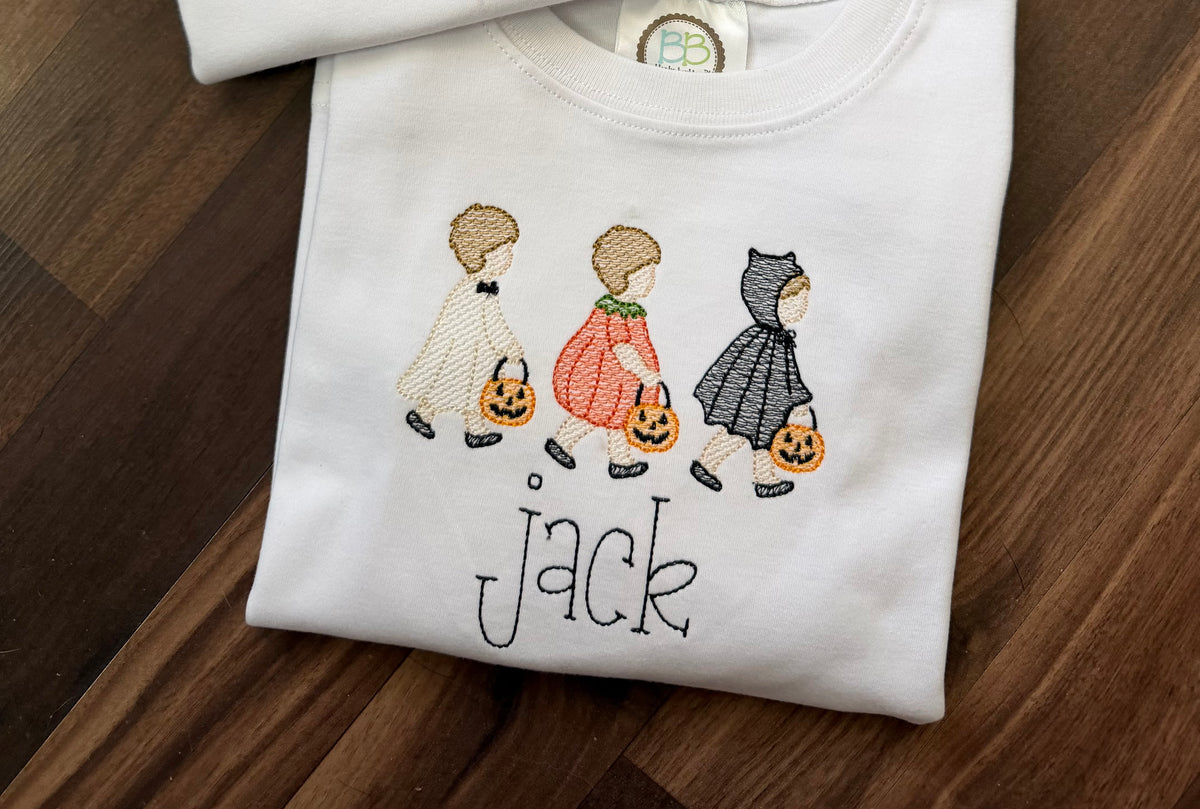 Boys Halloween parade tee